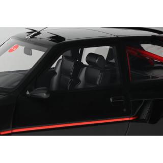 PEUGEOT 205 KHYZYL SALEEM BLACK 2018 \"Otto Project Car\" OttO mobile 1:18 Resinemodell (Türen, Motorhaube... nicht zu öffnen!)